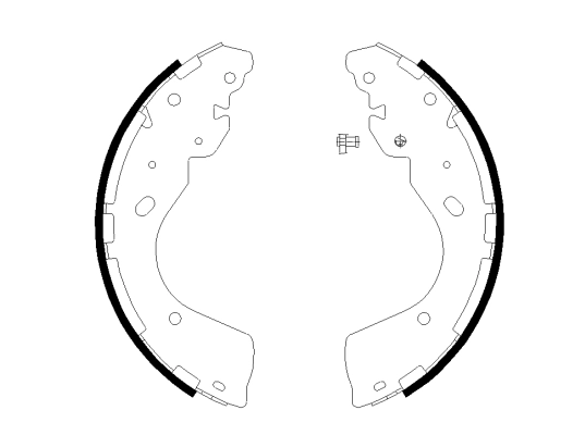 Brake Shoe Set 91081800