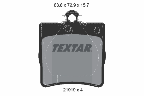 Brake Pad Set, disc brake Q+ 2191903