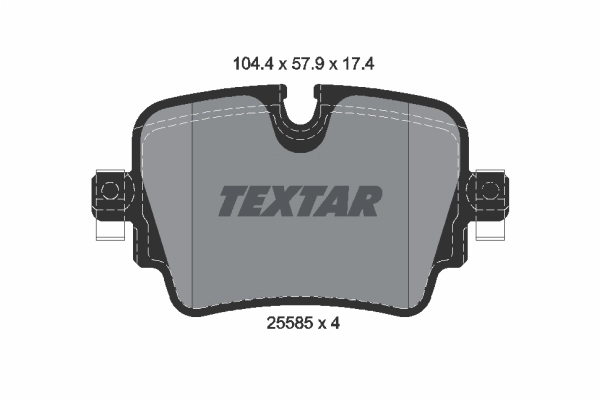 Brake Pad Set, disc brake Q+ 2558501