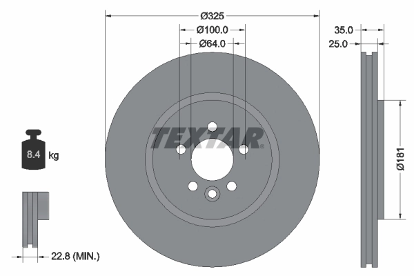 Brake Disc PRO 92170303