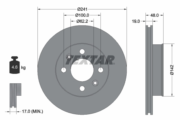 Brake Disc PRO 92134103