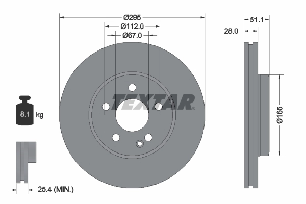 Brake Disc PRO 92254803