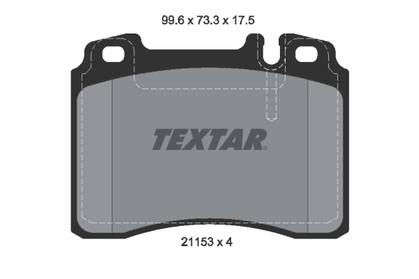 Brake Pad Set, disc brake Q+ 2115307