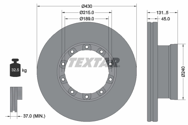 Brake Disc 93308700