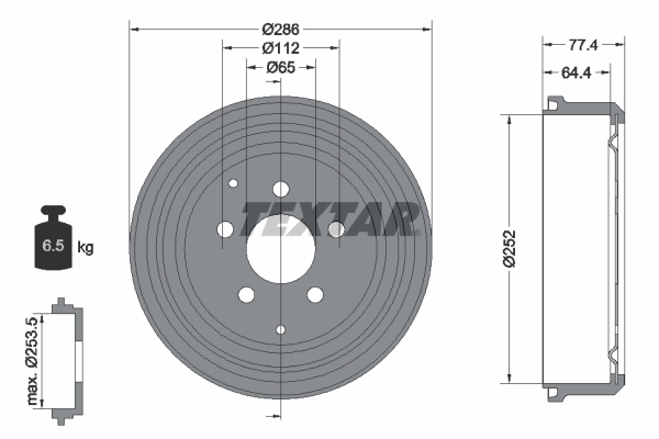 Brake Drum 94048300