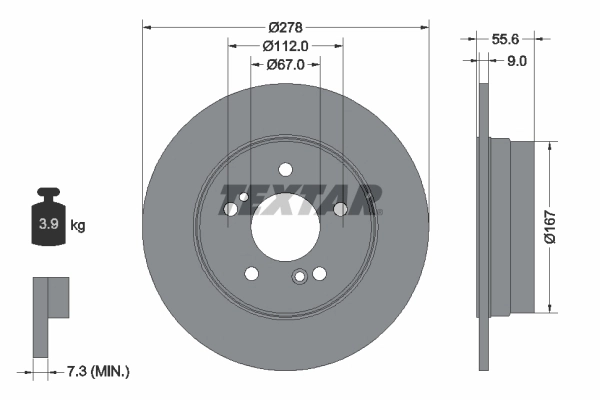 Brake Disc PRO 92032703