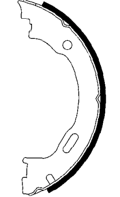 Brake Shoe Set, parking brake 91057800