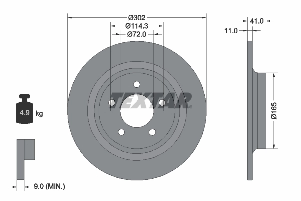 Brake Disc 92148200