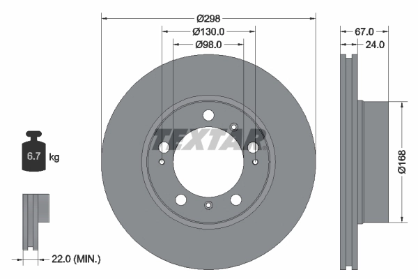 Brake Disc PRO 92088803