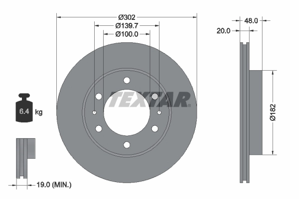 Brake Disc 92080400