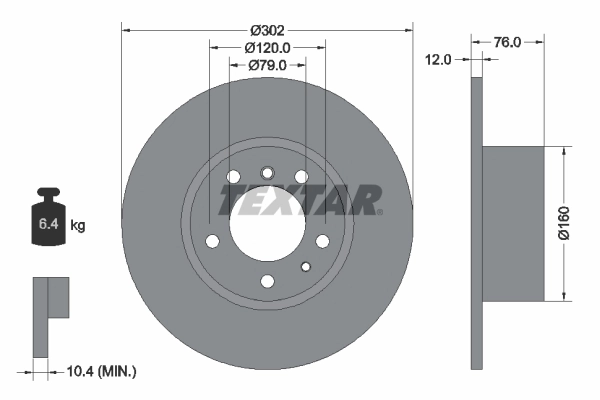 Brake Disc PRO 92042103