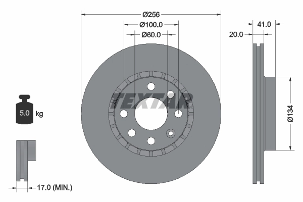 Brake Disc PRO 92056503