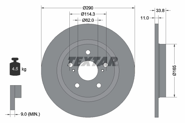 Brake Disc 92195200