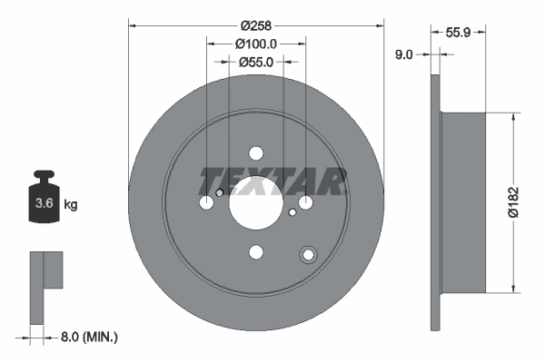 Brake Disc PRO 92126103
