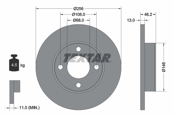 Brake Disc 92025900
