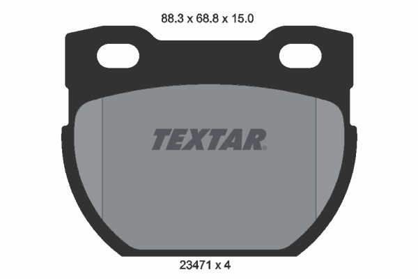 Brake Pad Set, disc brake Q+ 2347101