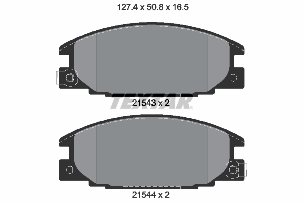 Brake Pad Set, disc brake 2154302