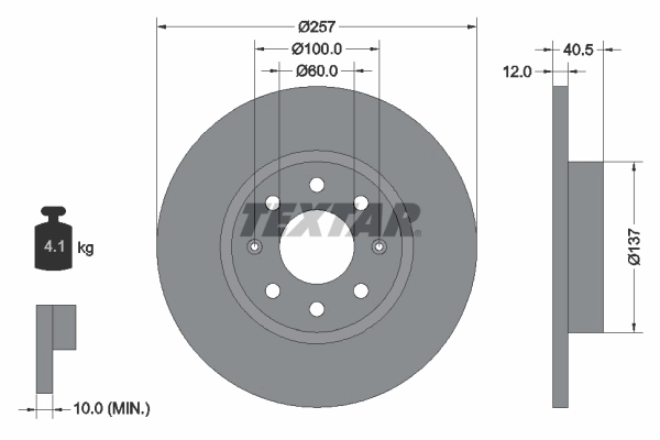 Brake Disc PRO 92164603