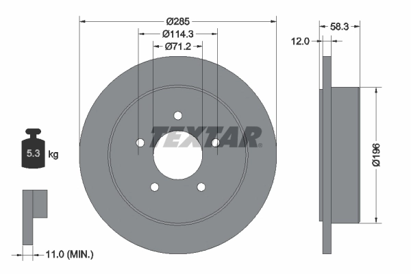 Brake Disc 92169100
