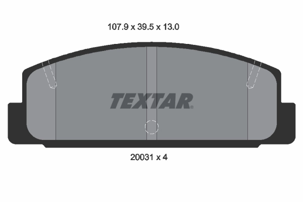 Brake Pad Set, disc brake 2003101