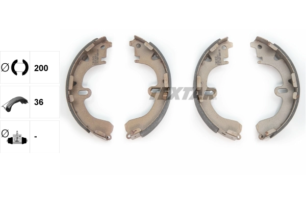 Brake Shoe Set 91043100