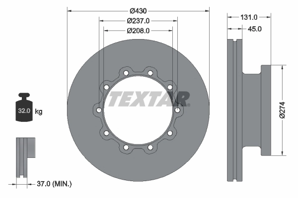 Brake Disc 93088300