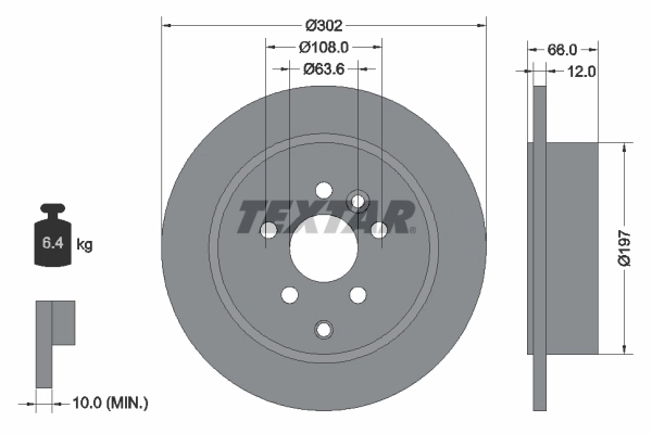 Brake Disc PRO 92162703