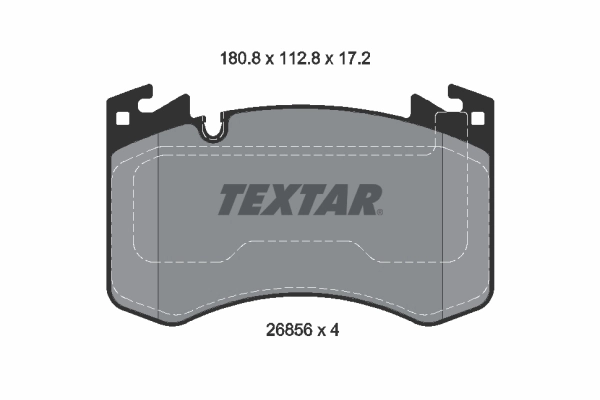 Brake Pad Set, disc brake 2685601