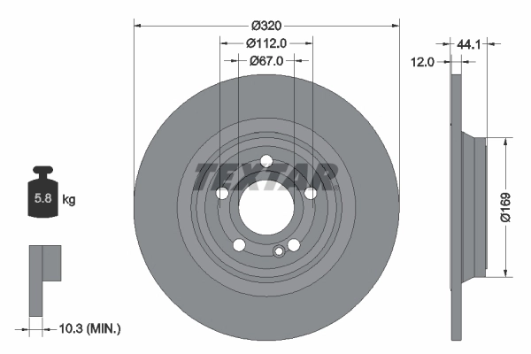 Brake Disc PRO 92324303