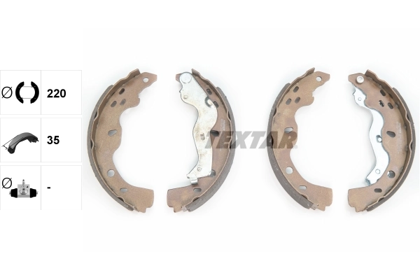 Brake Shoe Set 91067500