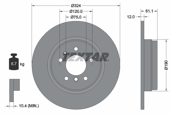 Brake Disc 92058400