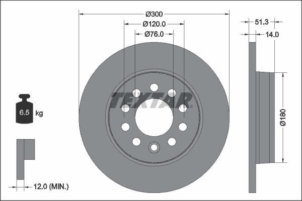 Brake Disc PRO 92345203