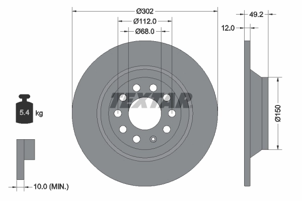 Brake Disc PRO 92132503