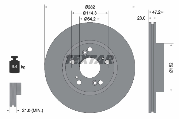 Brake Disc PRO 92144403