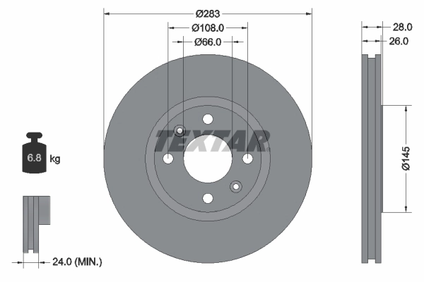 Brake Disc PRO 92078703