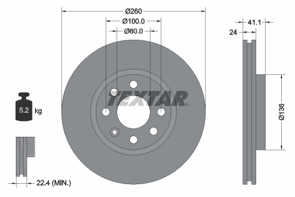 Brake Disc PRO 92111103