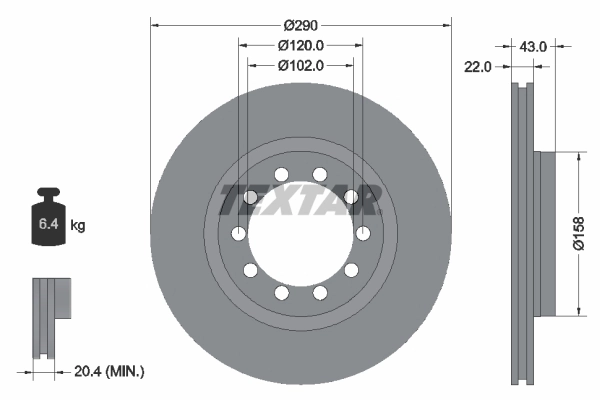 Brake Disc 93117400