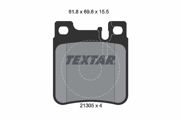 Brake Pad Set, disc brake Q+ 2130501
