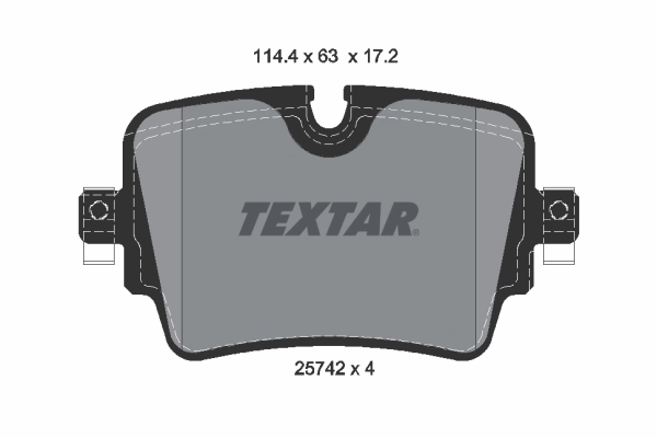 Brake Pad Set, disc brake Q+ 2574201