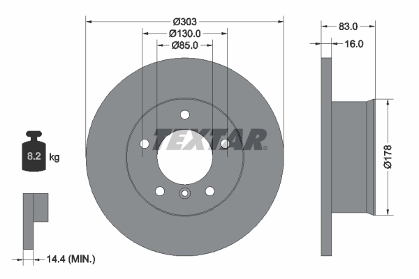 Brake Disc 92020300