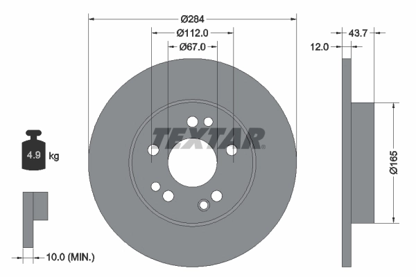 Brake Disc PRO 92031803