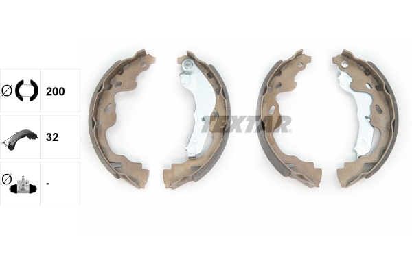 Brake Shoe Set 91064500