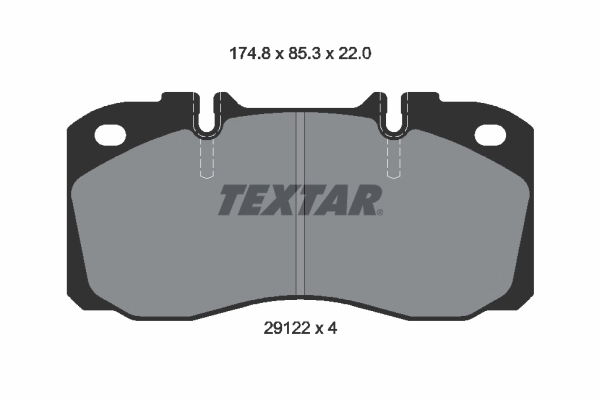 Brake Pad Set, disc brake 2912204