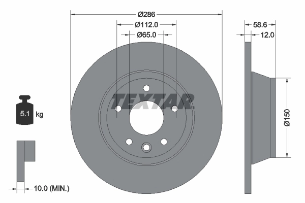 Brake Disc PRO 92159403