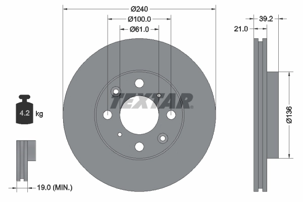 Brake Disc 92110300