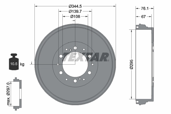 Brake Drum 94038800
