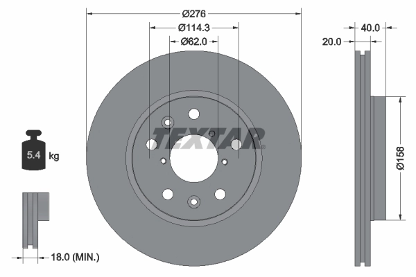 Brake Disc PRO 92204703