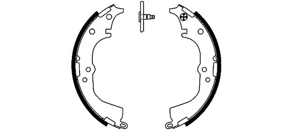 Brake Shoe Set 91050900