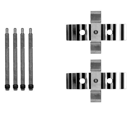 Accessory Kit, disc brake pad 82543300