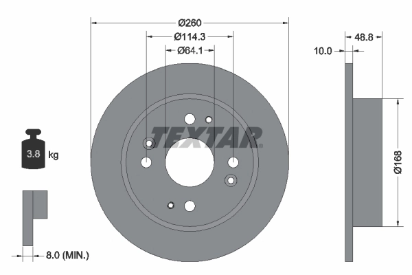 Brake Disc 92081700